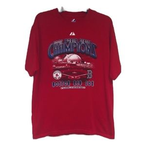 Mens 2007 Red Sox World Series T-Shirt